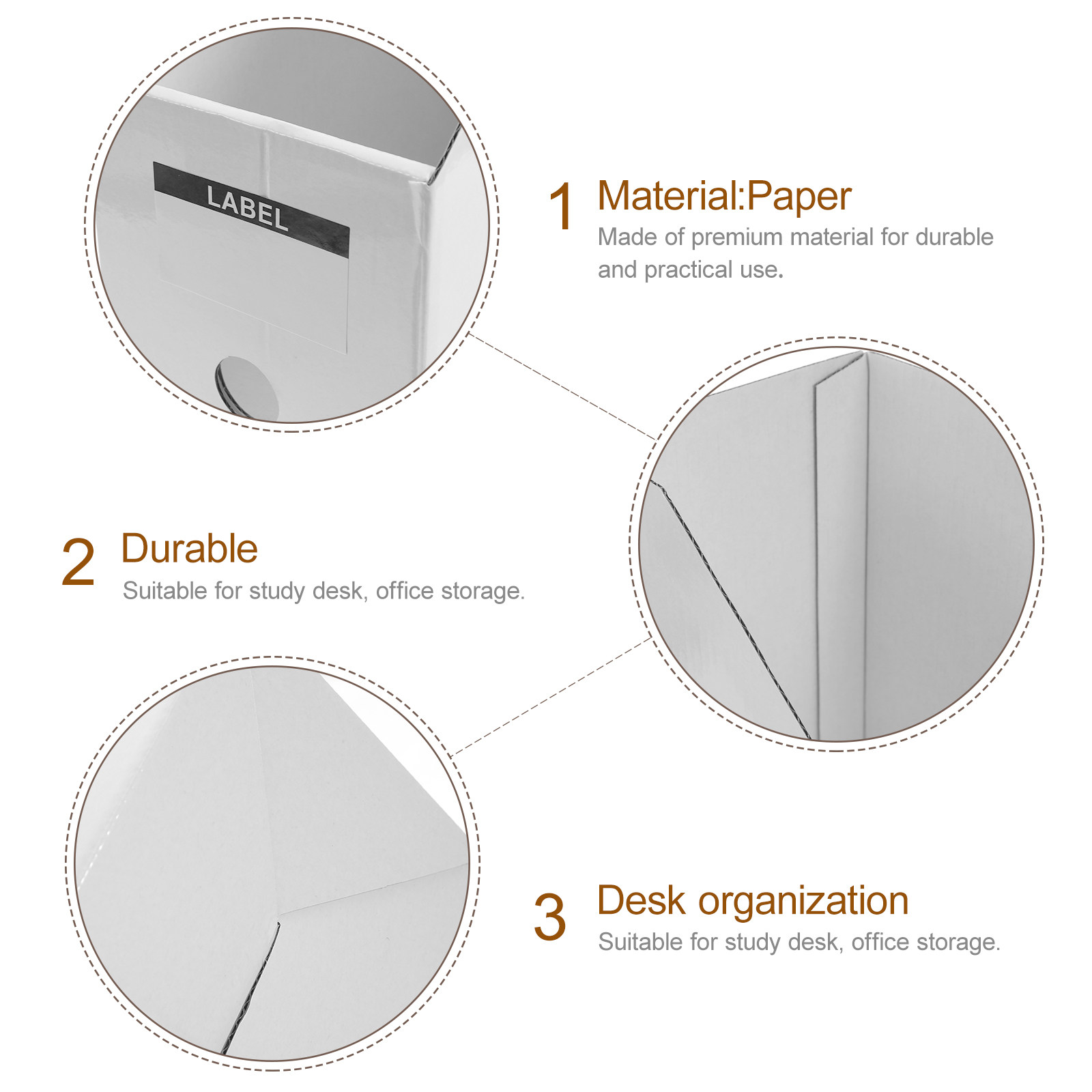 3Pcs File Folder Organizer Des - Magazine Holder Rack review and price