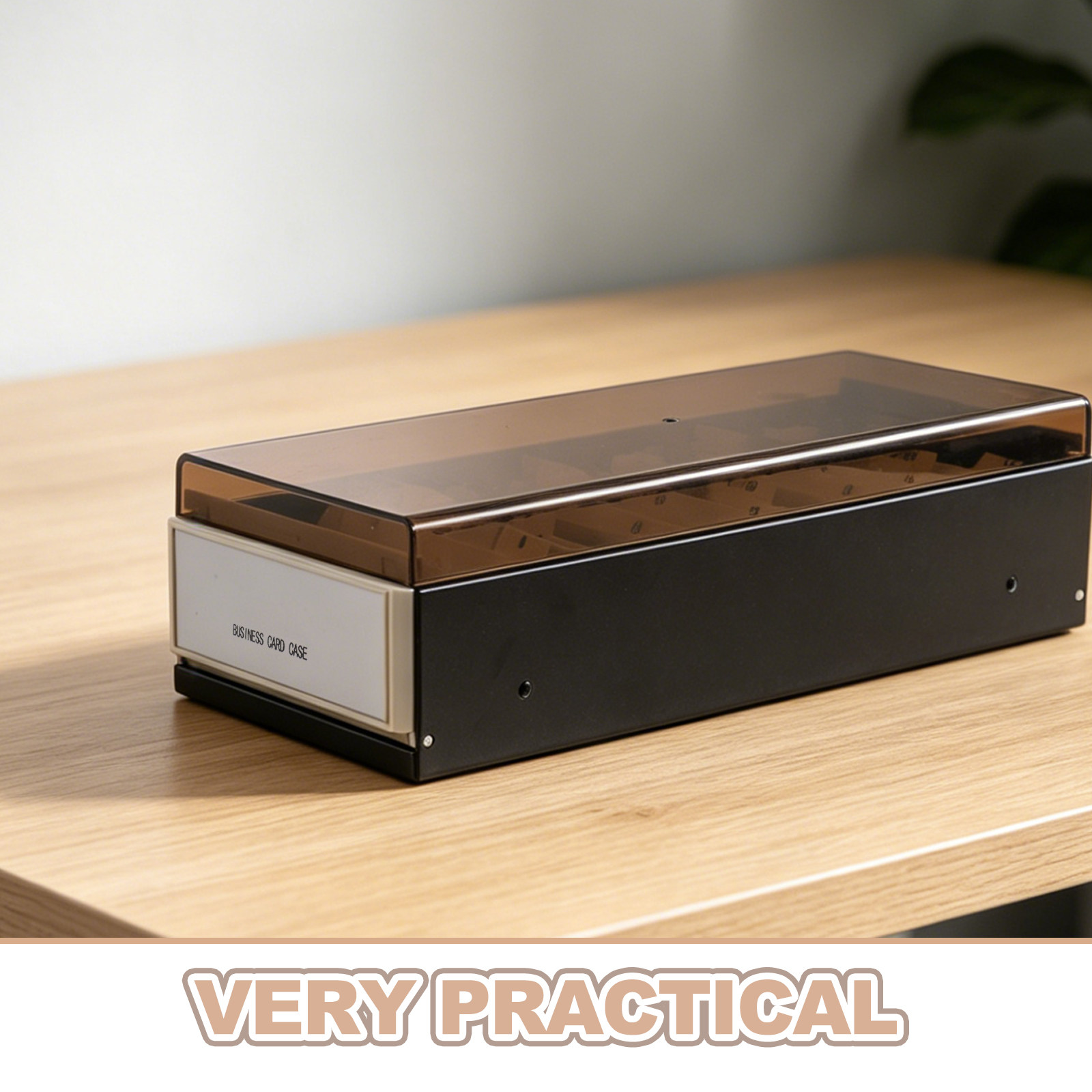 Large Capacity Business Card H - Card Index Box review and price