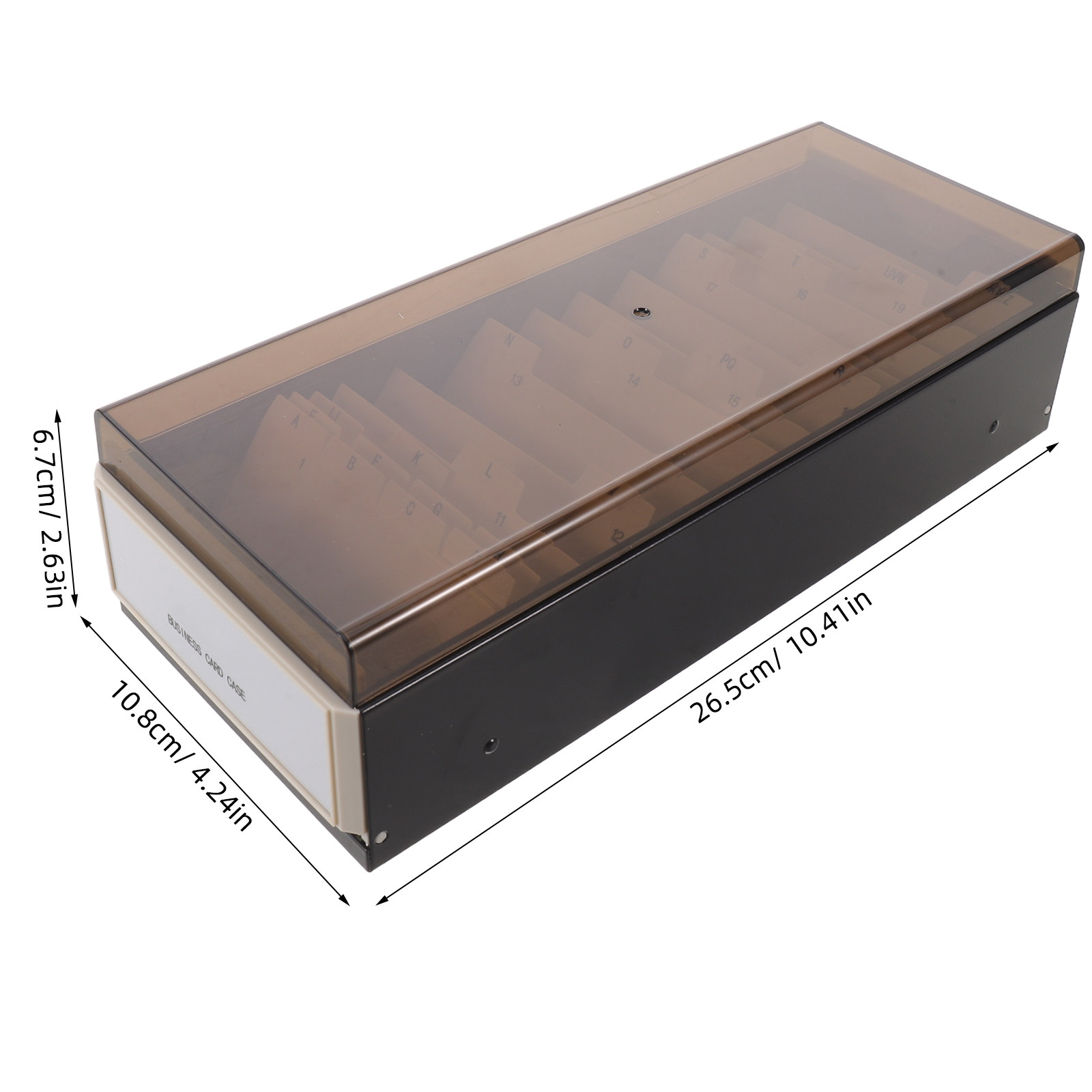 Large Capacity Business Card H - Card Index Box review and price