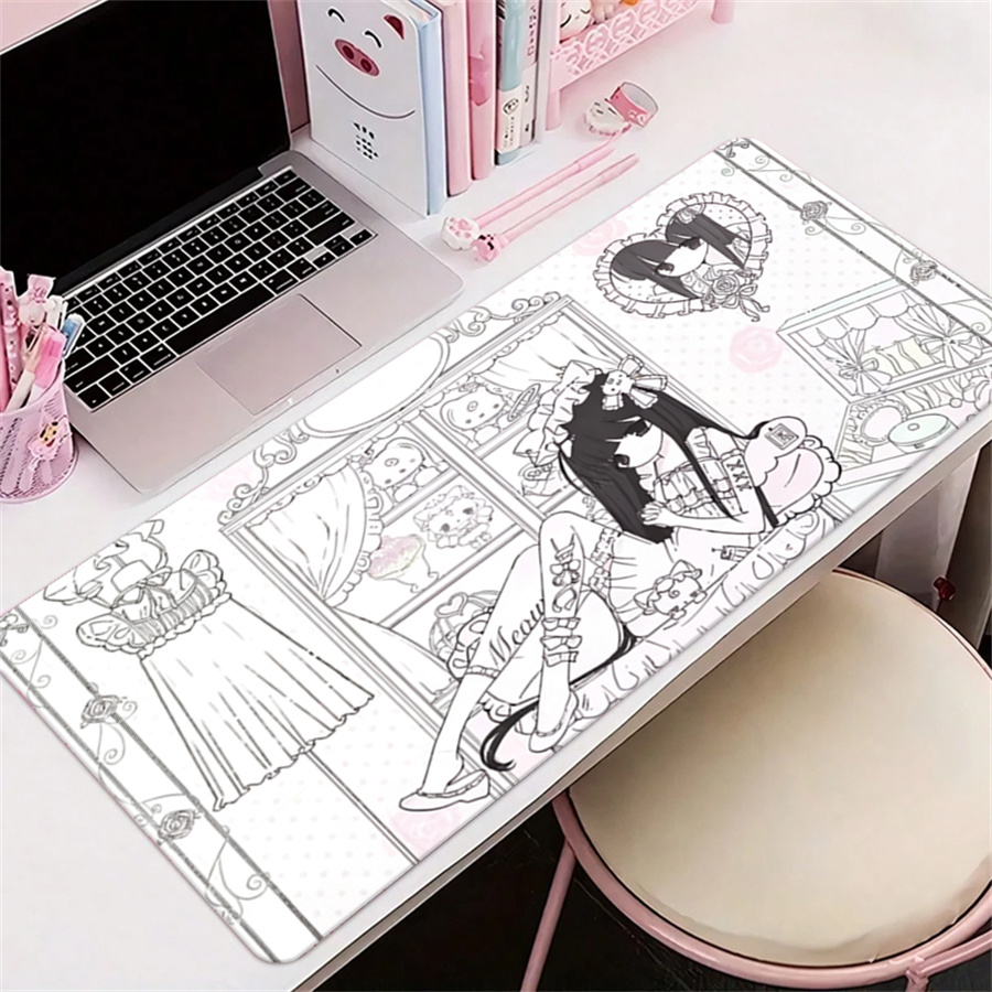 Anime Aesthetics Leather Mouse - Leather Desk Pad review and price