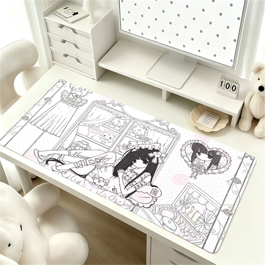 Anime Aesthetics Leather Mouse - Leather Desk Pad review and price