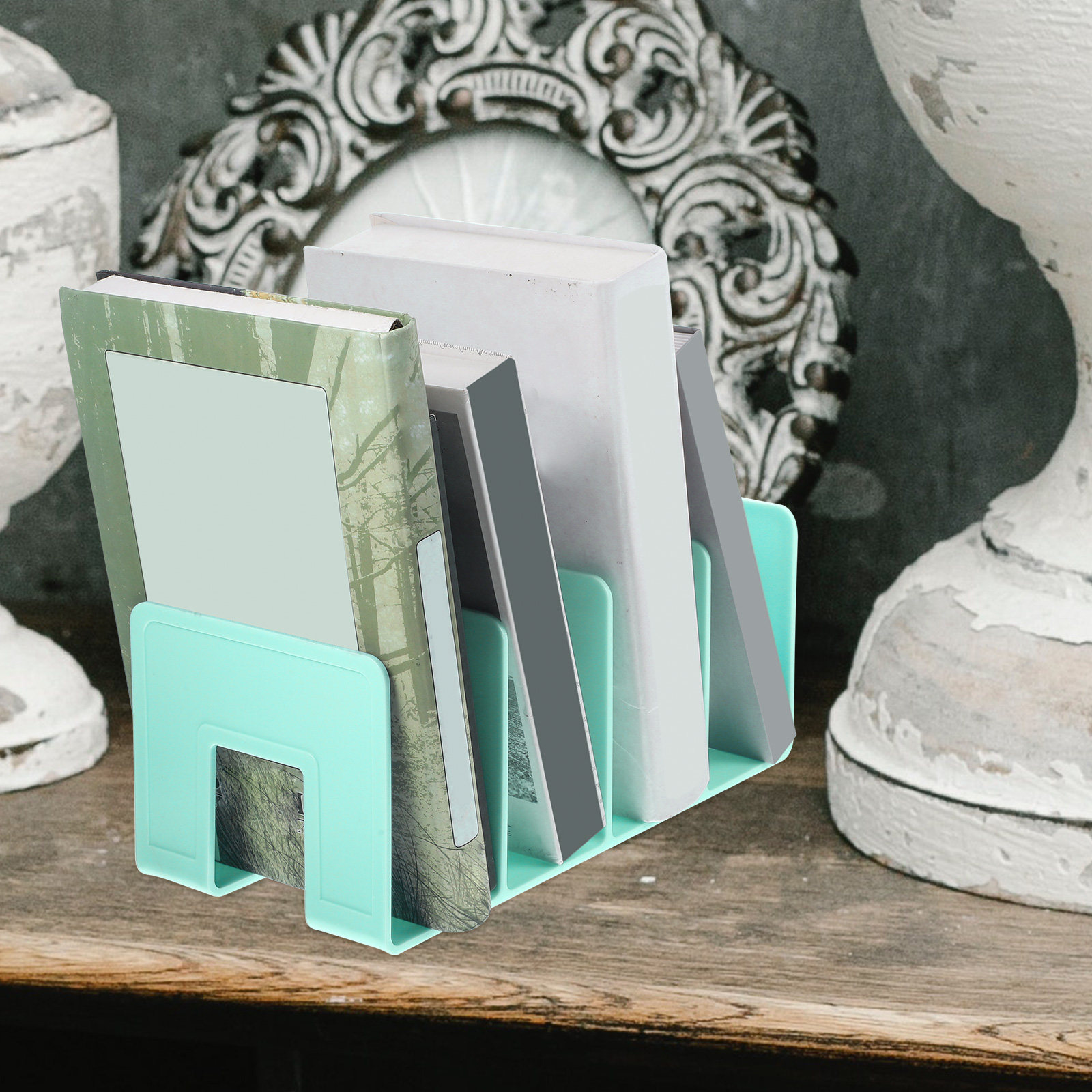 Desktop Document Storage Rack  - Magazine Holder Rack review and price