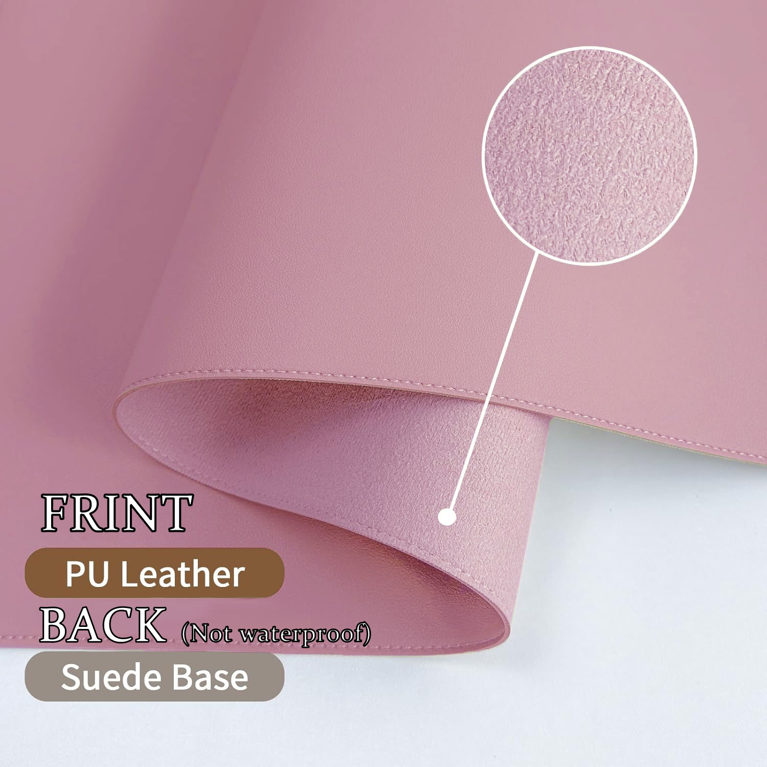 Desk Mat Blotter, Dual-Sided O - Leather Desk Pad review and price