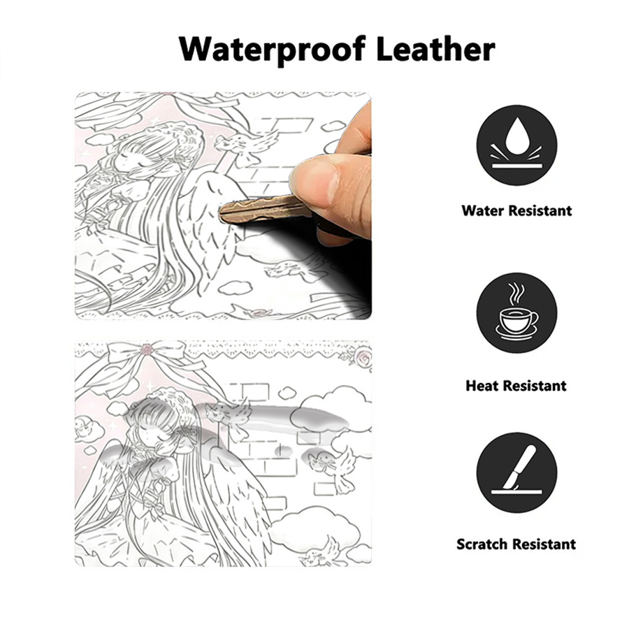 Leather Mouse Pad, Desk Carpet - Leather Desk Pad review and price